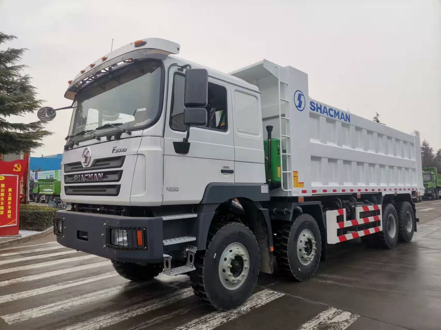 High Quality SHACMAN H3000 8*4 50 Ton Dump Truck